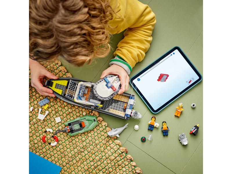 LEGO City - Honička v policejní lodi