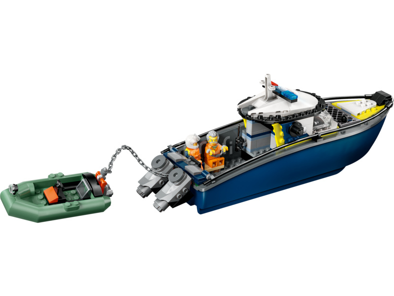 LEGO City - Honička v policejní lodi
