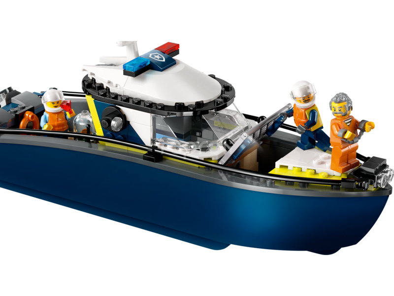 LEGO City - Honička v policejní lodi