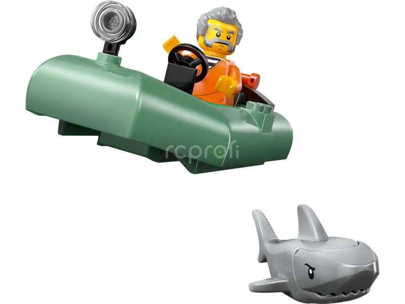LEGO City - Honička v policejní lodi
