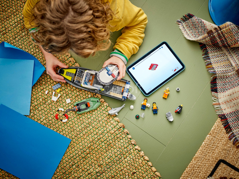 LEGO City - Honička v policejní lodi