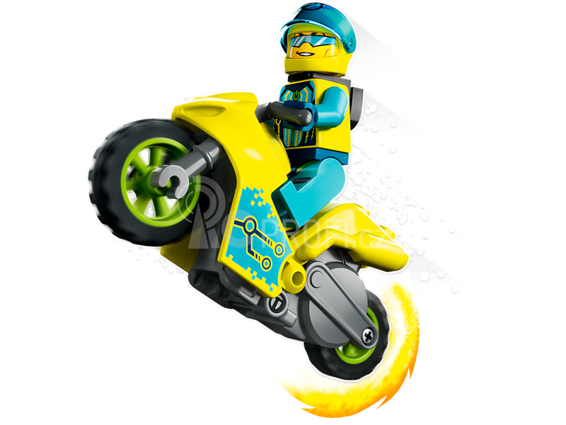 LEGO City - Kaskadérská kybermotorka
