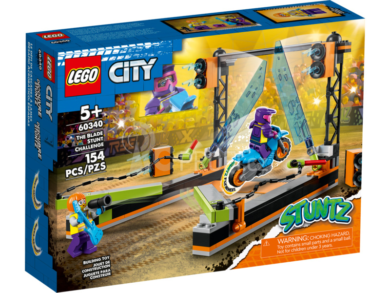 LEGO City - Kaskadérská výzva s čepelemi