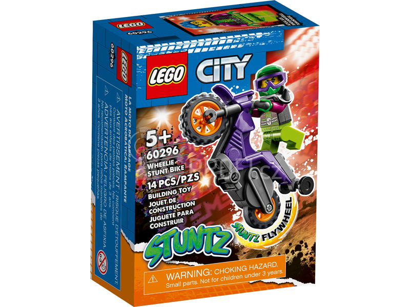 LEGO City - Kaskadérská wheelie motorka