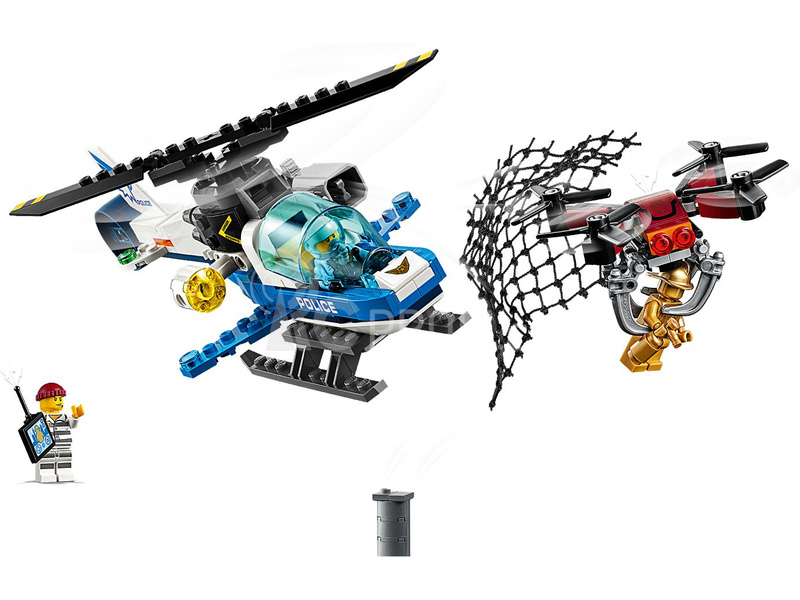 LEGO City - Letecká policie a dron