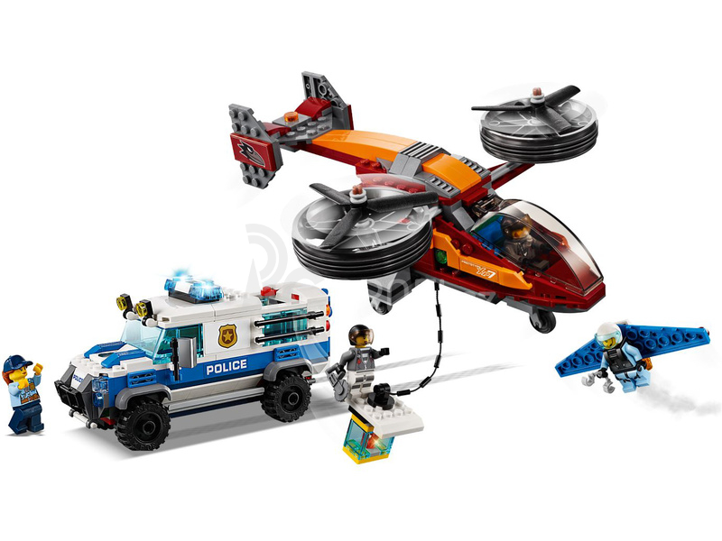 LEGO City - Letecká policie a loupež diamantu