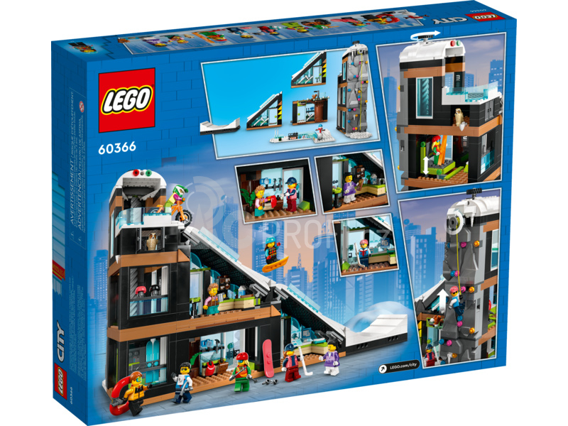 LEGO City - Lyžařský a lezecký areál