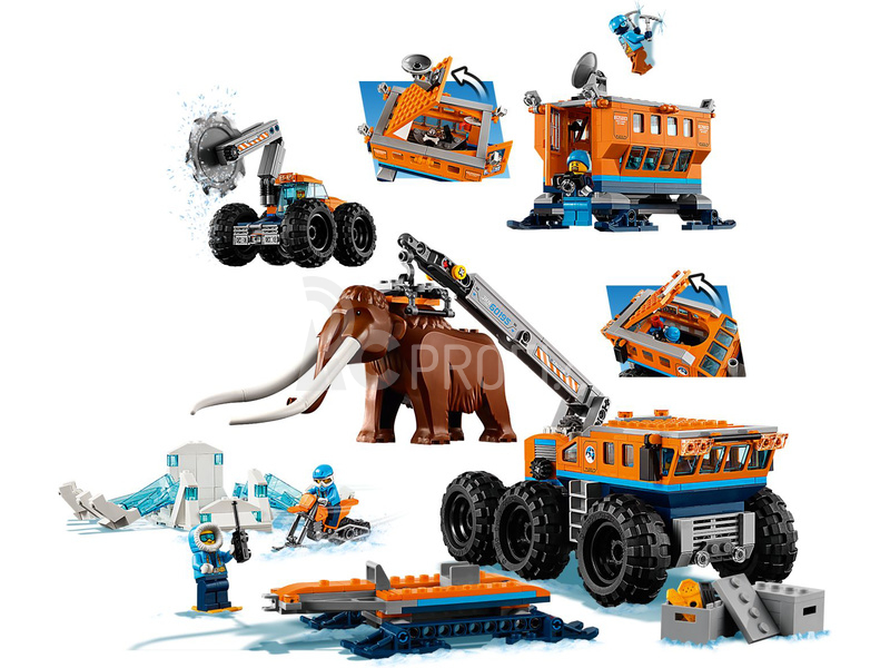 LEGO City - Mobilní polární stanice