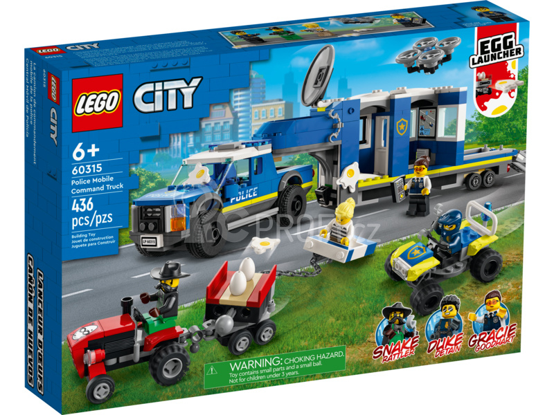 LEGO City - Mobilní velitelský vůz policie