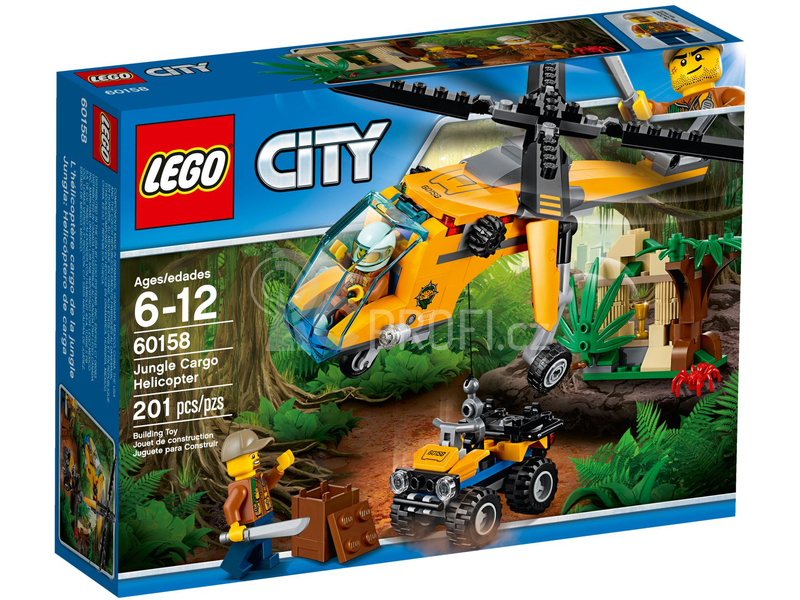 LEGO City - Nákladní helikoptéra do džungle