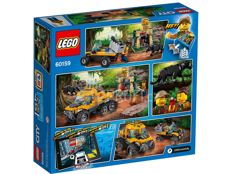 LEGO City - Obrněný transportér do džungle
