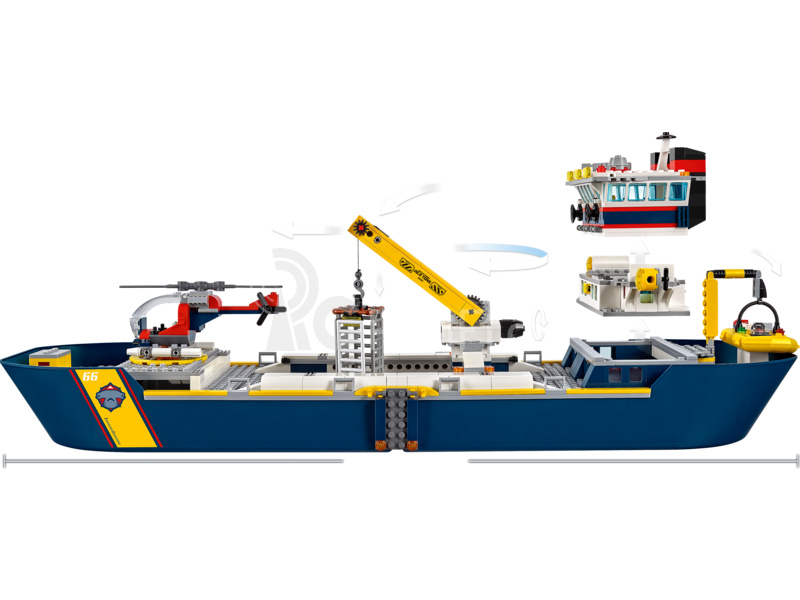 LEGO City - Oceánská průzkumná loď