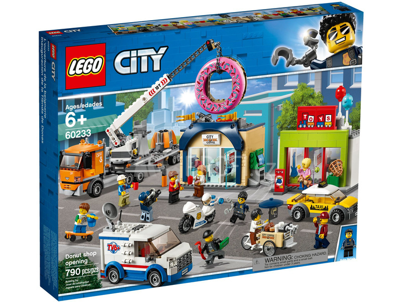 LEGO City - Otevření obchodu s koblihami