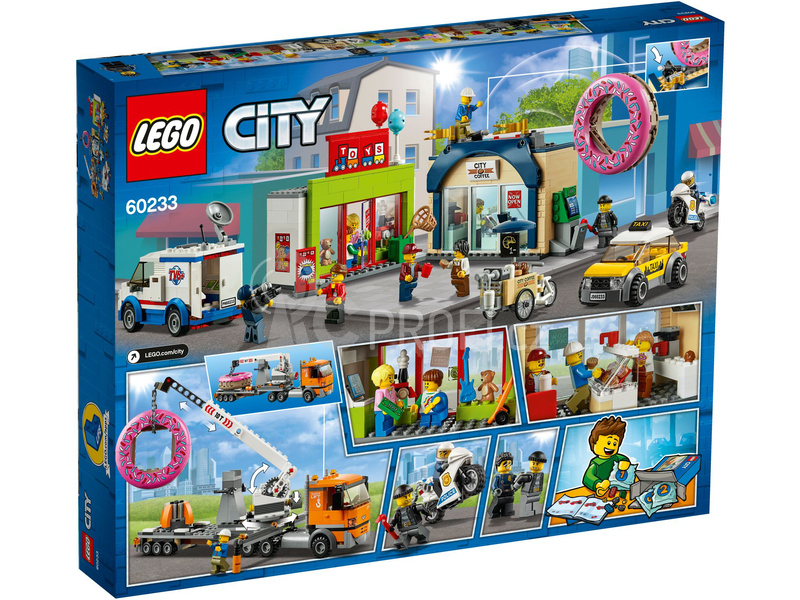 LEGO City - Otevření obchodu s koblihami