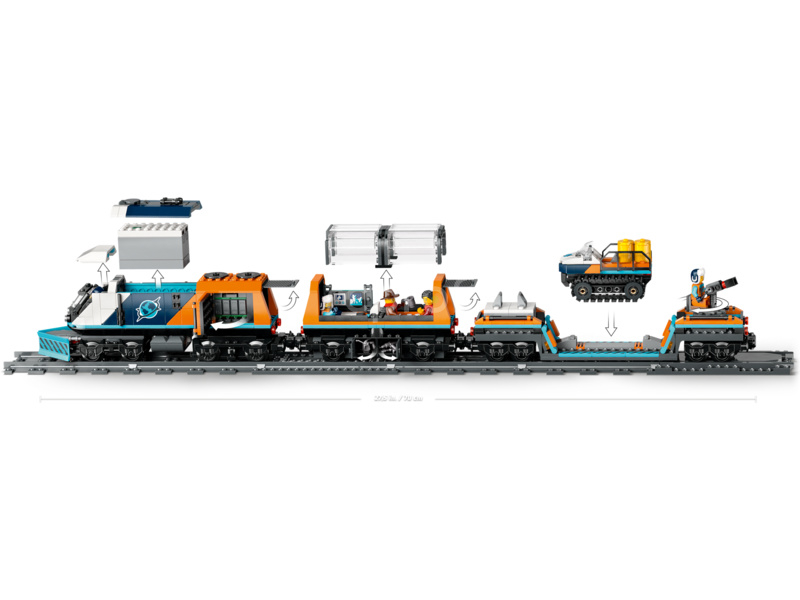 LEGO City - Polární expres pro průzkumníky Arktidy
