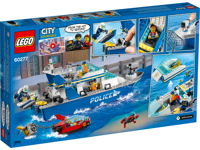 LEGO City - Policejní hlídková loď
