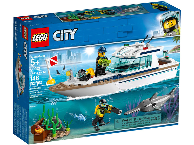 LEGO City - Potápěčská jachta