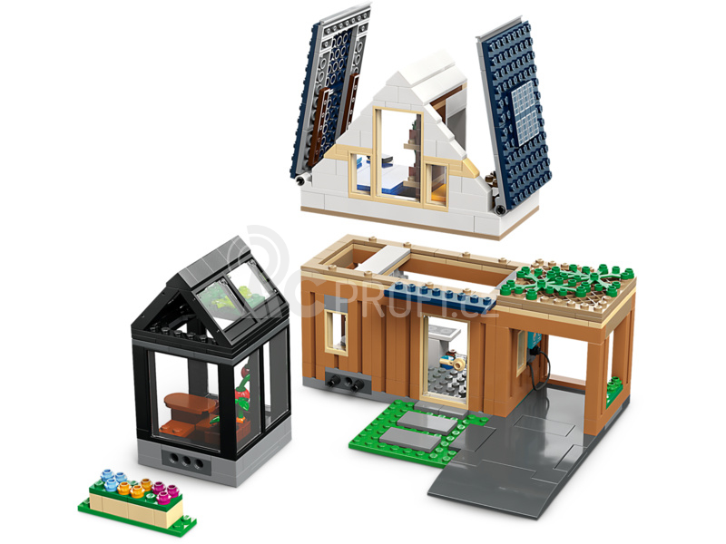 LEGO City - Rodinný dům a elektromobil