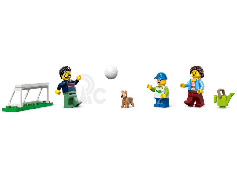 LEGO City - Rodinný dům a elektromobil