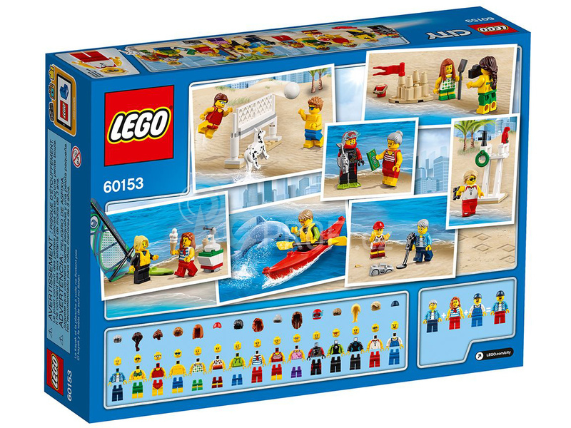 LEGO City - Sada postav - Zábava na pláži