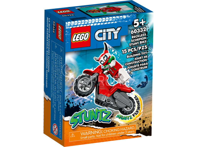LEGO City - Škorpioní kaskadérská motorka