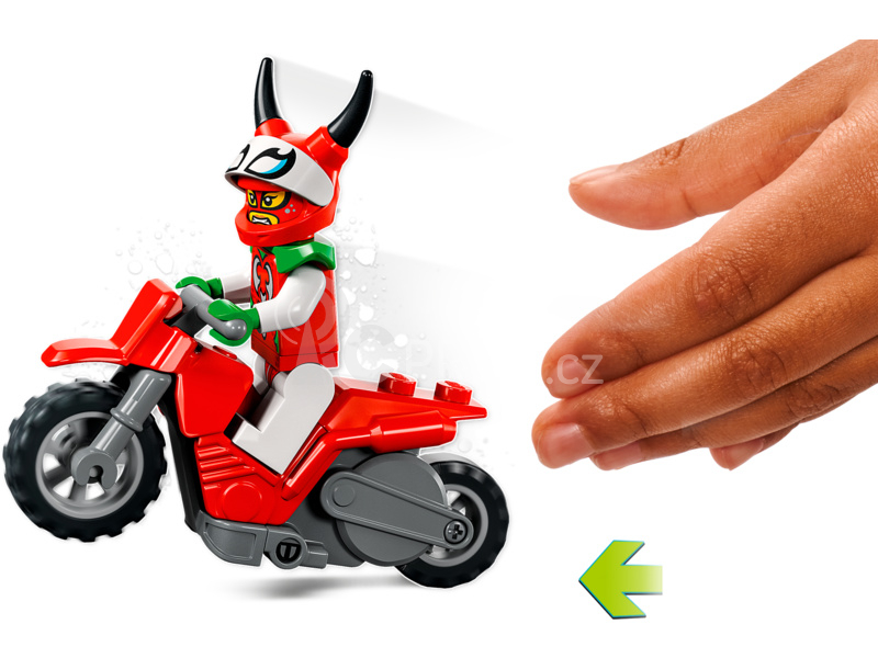 LEGO City - Škorpioní kaskadérská motorka