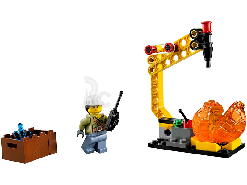 LEGO City - Sopečná zásobovací helikoptéra