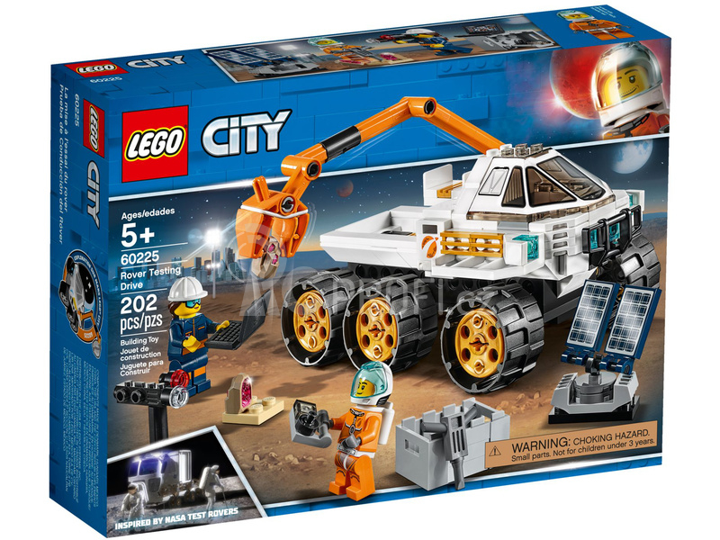 LEGO City - Testovací jízda kosmického vozítka