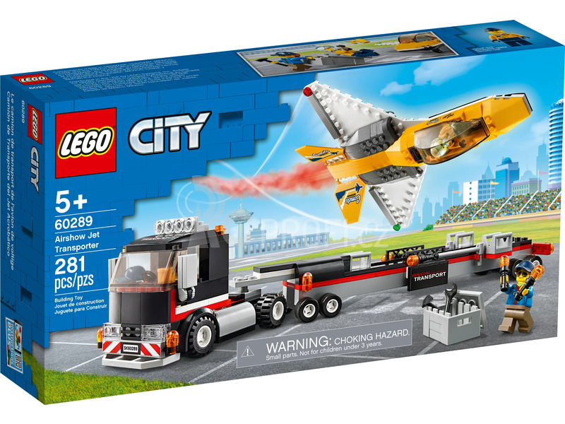 LEGO City - Transport akrobatického letounu