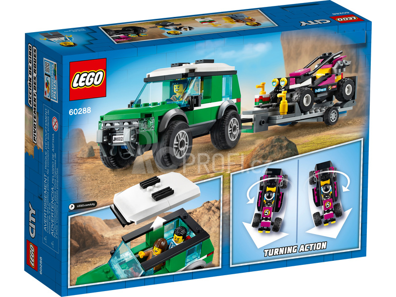 LEGO City - Transport závodní buginy