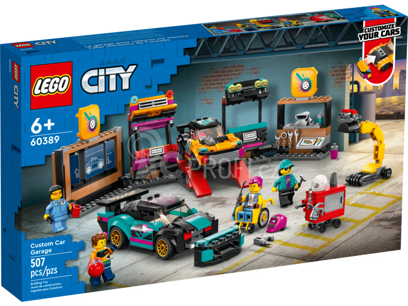 LEGO City - Tuningová autodílna