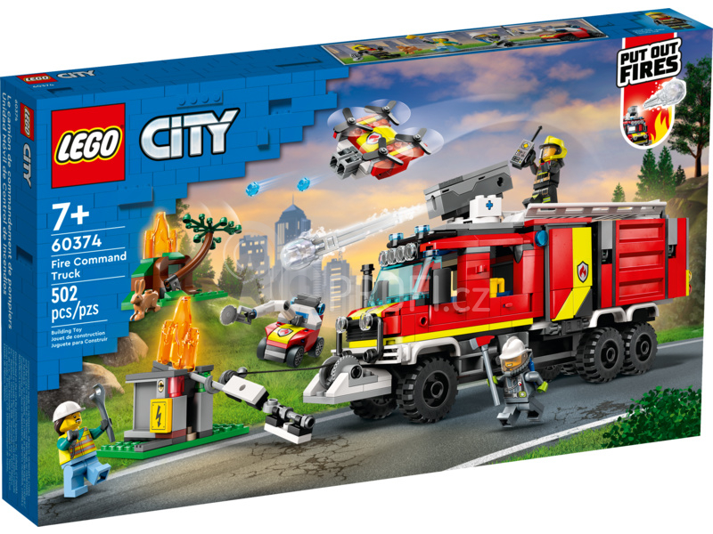 LEGO City - Velitelský vůz hasičů