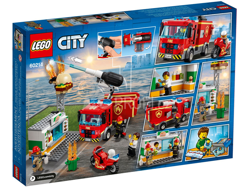 LEGO City - Záchrana burgrárny