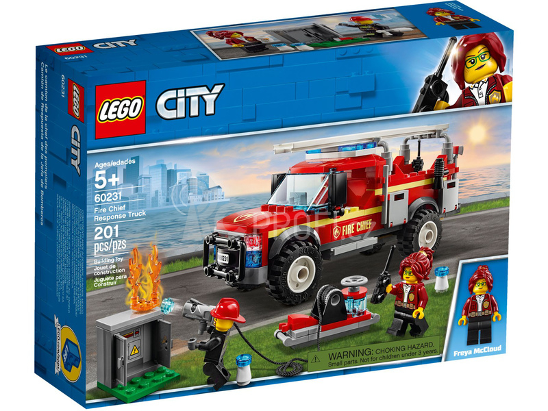 LEGO City - Zásahový vůz velitelky hasičů