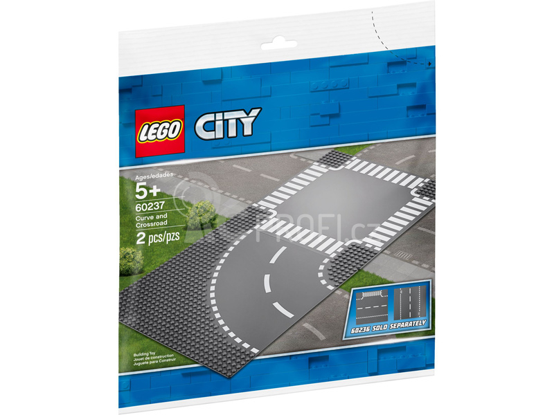 LEGO City - Zatáčka s křižovatkou
