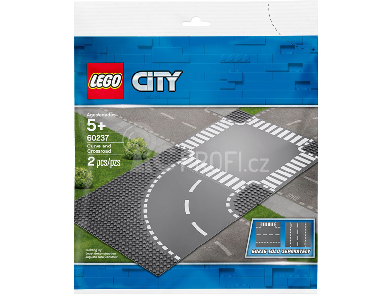 LEGO City - Zatáčka s křižovatkou