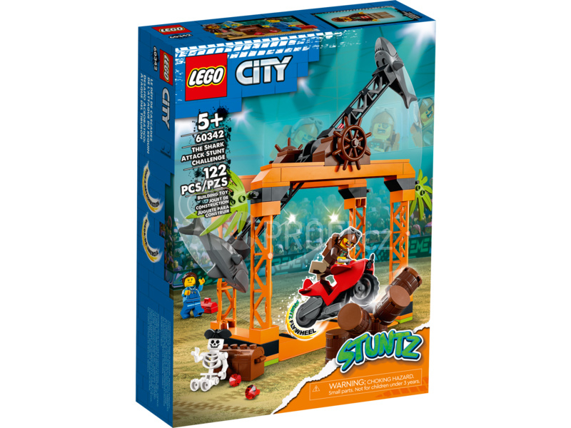 LEGO City - Žraločí kaskadérská výzva