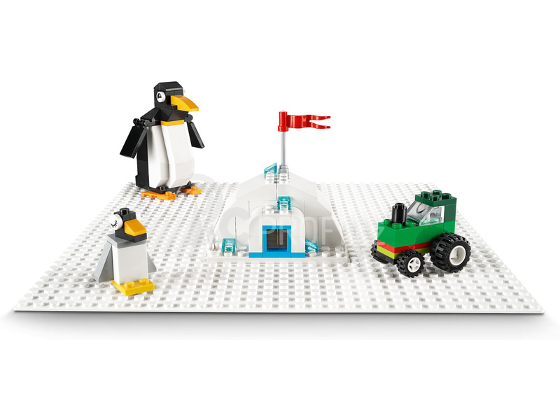 LEGO Classic - Bílá podložka na stavění