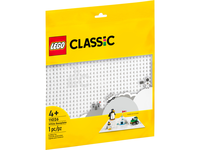 LEGO Classic - Bílá podložka na stavění