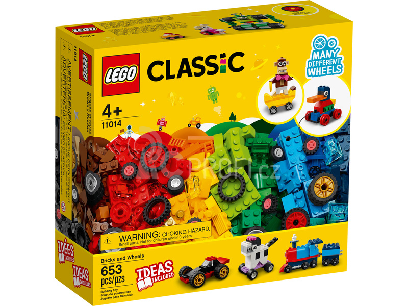 LEGO Classic - Kostky a kola