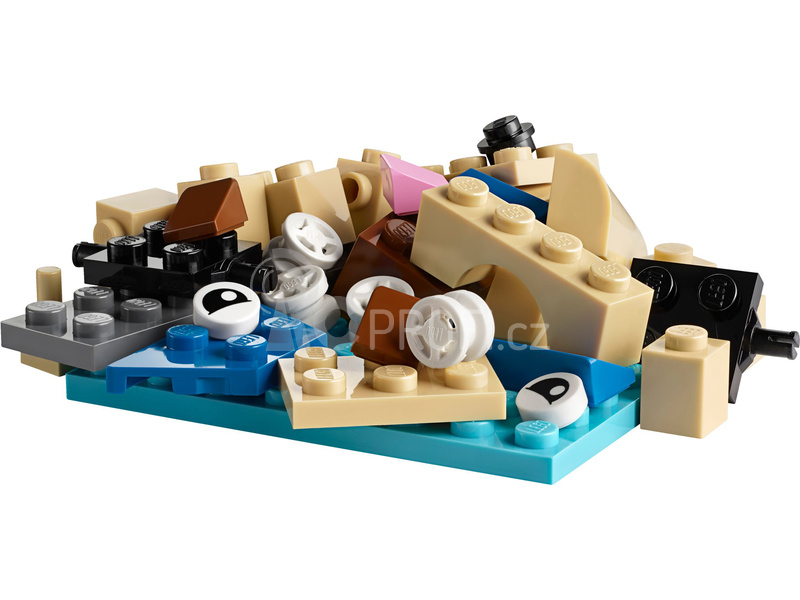LEGO Classic - Kostky na kolečkách
