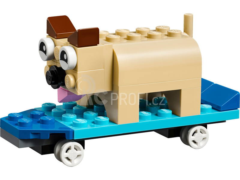 LEGO Classic - Kostky na kolečkách