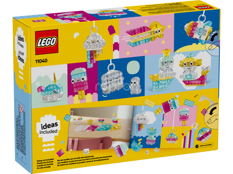 LEGO Classic - Kouzelná průhledná krabička