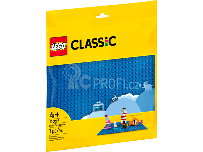 LEGO Classic - Modrá podložka na stavění