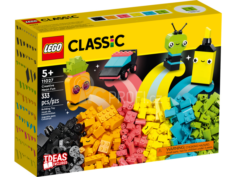 LEGO Classic - Neonová kreativní zábava