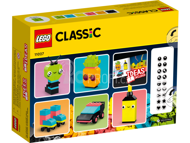 LEGO Classic - Neonová kreativní zábava