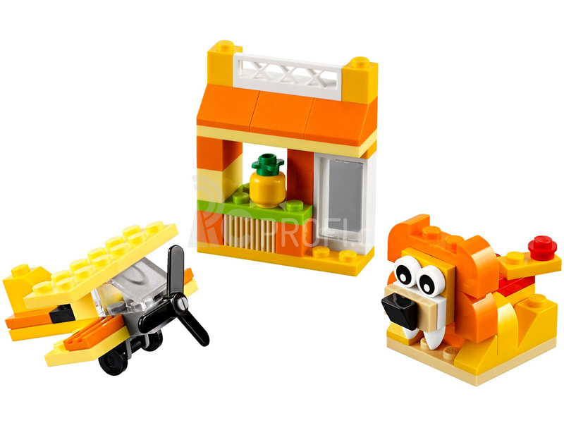 LEGO Classic - Oranžový kreativní box