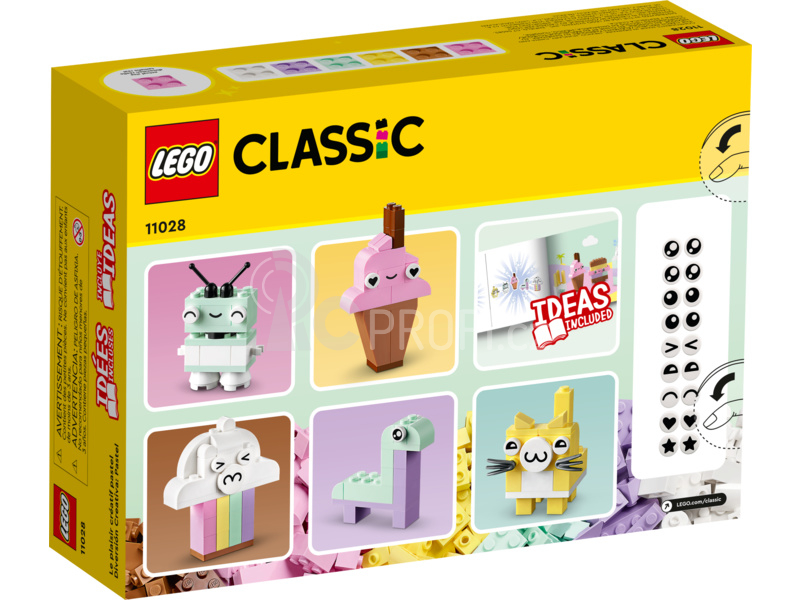 LEGO Classic - Pastelová kreativní zábava