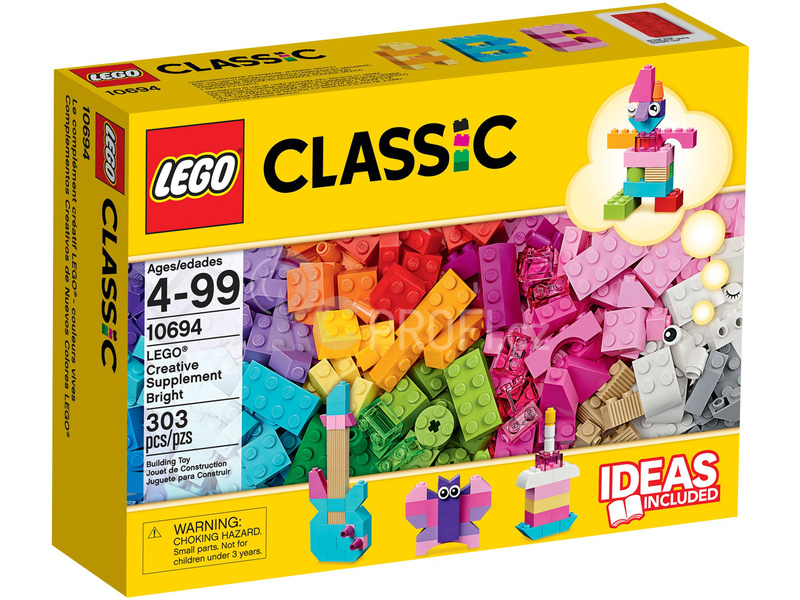 LEGO Classic - Pestré tvořivé doplňky