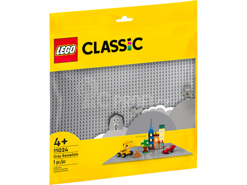 LEGO Classic - Šedá podložka na stavění